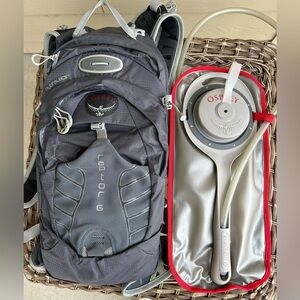 OSPREY “Raptor 6” Hiking/Biking/Running Hydration Backpack with Bladder